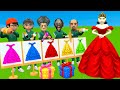 Squid Game Vs Scary Teacher 3D Help Squid Doll Change Princess Dress Vs Dressing Room 5 Challenger