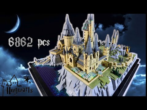 Harry Potter Hogwarts Castle (Biggest Building Blocks EVER 6862 pcs): Unboxing, Review & Let's PLAY!
