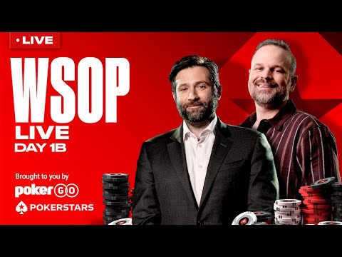 $10,000 Main Event + $100k PLO Final Table  | Day 1B | WSOP 2025