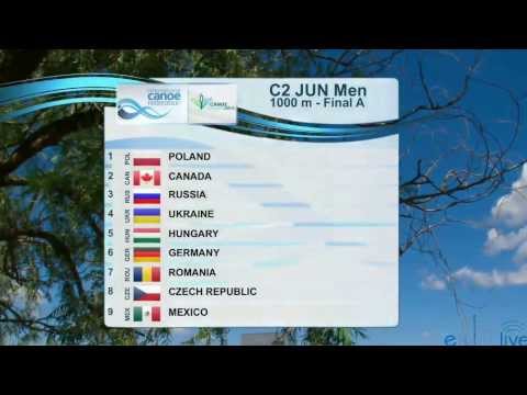 2013 ISF Junior & U23 Canoe Sprint World Championships C-2 1000m Junior