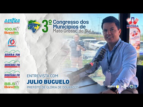 Entrevista com prefeito de Glória de Dourados, Julio Buguelo