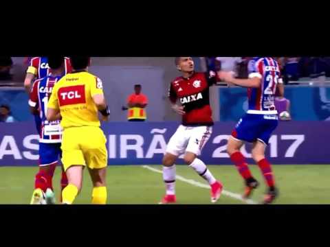 Argentina Soccer Team: The worst DIVE EVER! LUCAS FONSECA - BAHIA VS FLAMENGO