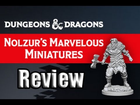Review: Wizkids D&D and Pathfinder Unpainted Miniatures
