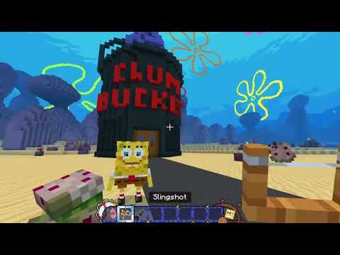 SpongeBob meets Minecraft in the MultiversalVoid - EPIC!