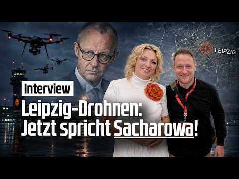 Sacharowa exklusiv: Wurden die Leipzig-Drohnen inszeniert? Video-Thumbnail von YouTube