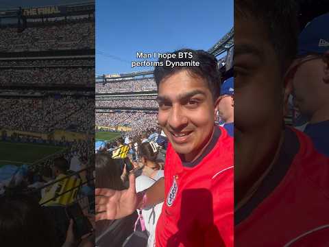 BTS AT THE WORLD CUP FINAL