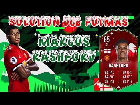 SOLUTION DCE FUTMAS MARCUS RASHFORD - SOLUTION SBC PAS CHERE - FIFA 20