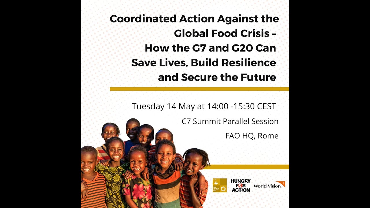 C7 Parallel Session – Coordinated action against the global food crisis