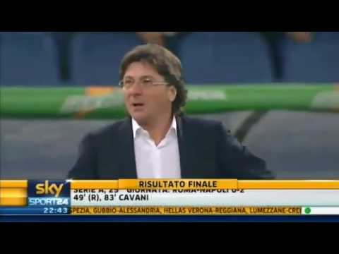 Roma Napoli 0-2 Ampia Sintesi Highlights Gol SKY 25a Giornata Serie A 12/02/2011