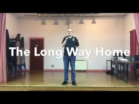 BEGINNER LINE DANCE LESSON 25 - The Long Way Home