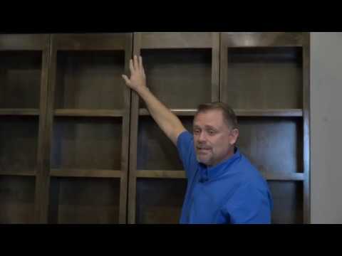 How to install a Bookcase Library Bed - Installation Video by Forest Designs Furniture