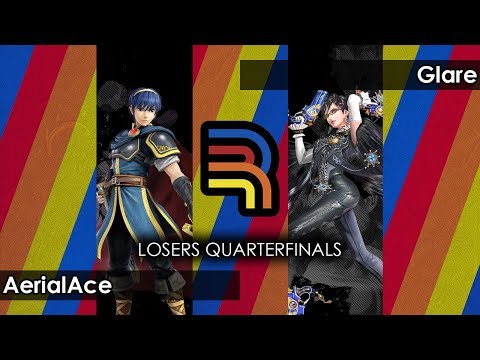 Smash 4: AerialAce (Marth) V Sinai | Glare (Bayonetta) - Retro Rumble Tournament SSB4