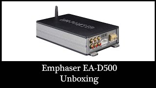 Emphaser EA-D500 5 Kanal Endstufe mit DSP Bluetooth Verstärker Unboxing