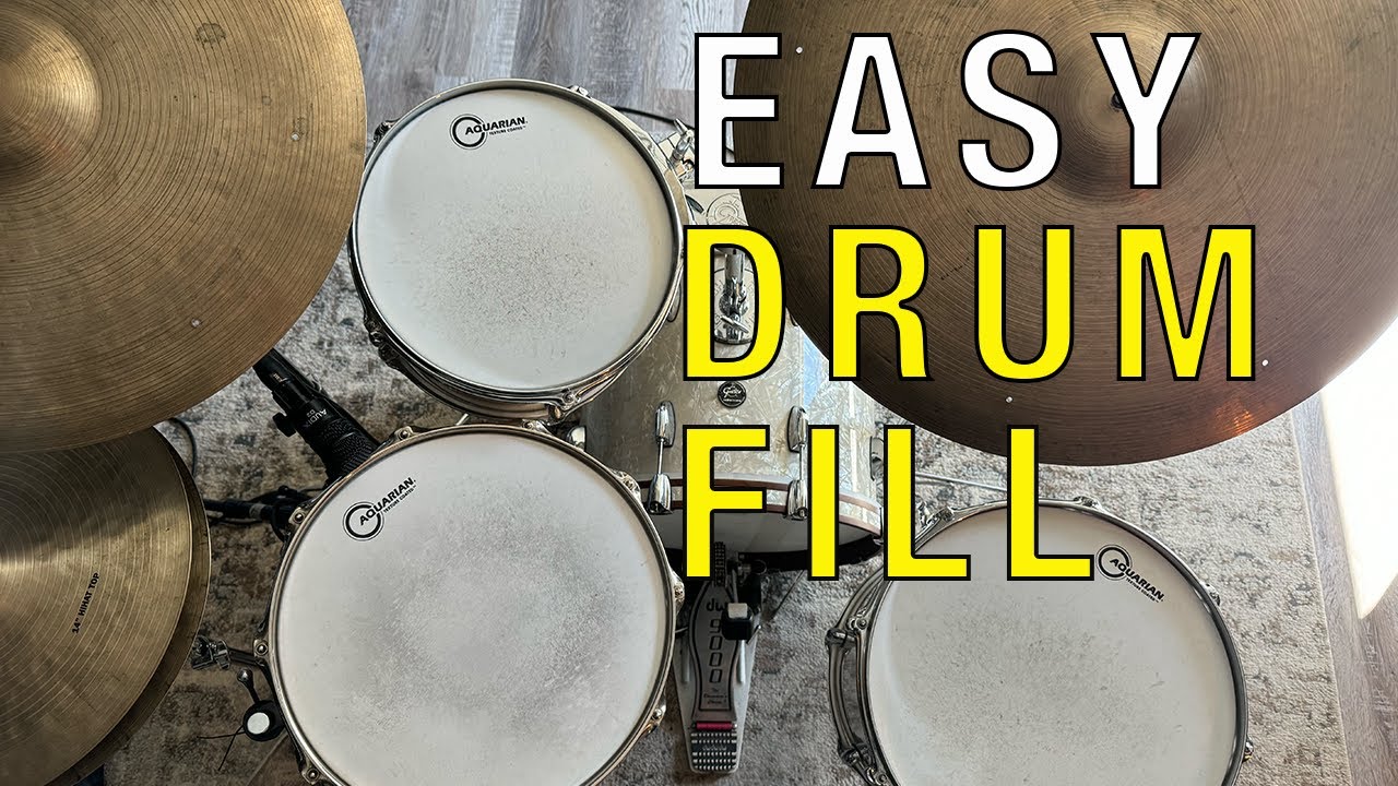 Jazz Drum Lesson: How to play Jazz DRUM Fills