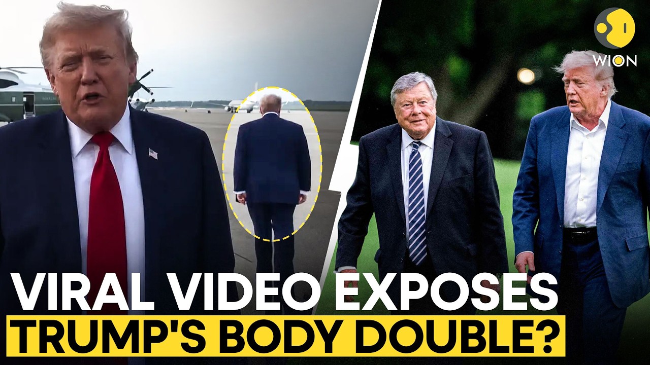 Donald Trump's Body Double Caught On Camera? Here's What Really Happened | WION Originals