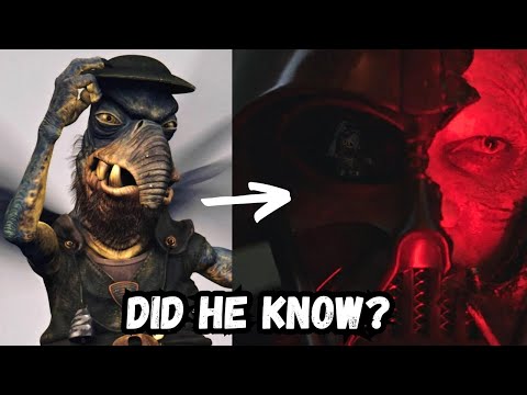 Did Watto Know That Anakin Was Darth Vader?