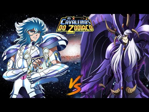 Orfeu de Lira vs Minos de Griffon - Os Cavaleiros do Zodíaco: Alma dos Soldados