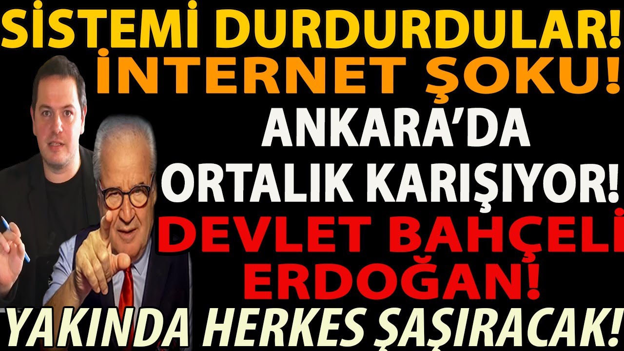 SİSTEMİ DURDURDULAR! ANKARA’DA ORTALIK KARIŞIYOR! DEVLET BAHÇELİ ERDOĞAN! YAKINDA HERKES ŞAŞIRACAK!