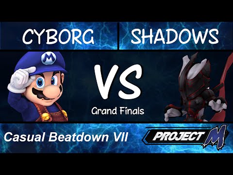 Casual Beatdown VII | Cyborg (Mario) vs Shadows (Mewtwo) - Grand Finals