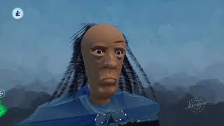 Action RPG character I Made in Dreams (Early WIP)