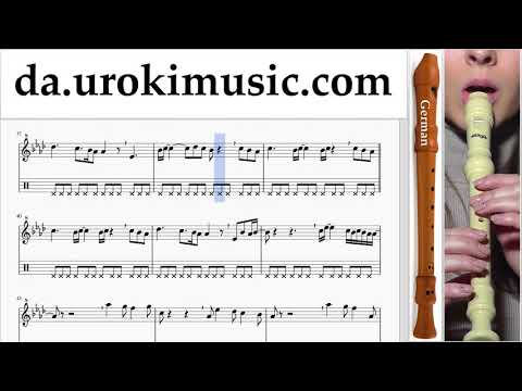 Lær At Spille Blokfløjte (Tysk) Ed Sheeran - Perfect Lektioner Sange um-i246