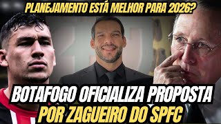 🚨BOTAFOGO FORMALIZA PROPOSTA PARA FERRARESI, DO SÃO PAULO | O PLANEJAMENTO ESTÁ MELHOR PARA 2026?