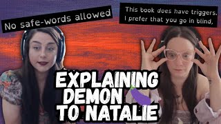 Download lagu EXPLAINING a DEMON 🍆 book TO NATALIE mp3