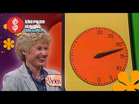NERVOUS Contestant Beats the CLOCK GAME Like a Pro - The Price Is Right 1983