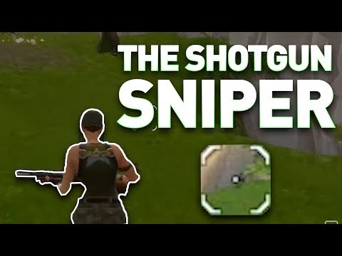 Fortnite: The Shotgun Sniper (Overpowered Shotgun)