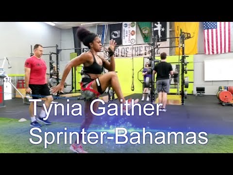 Tynia Gaither Speed Training with Vertimax