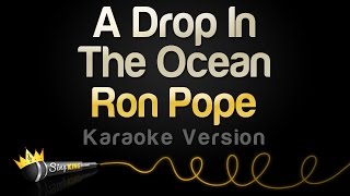 Ron Pope - A Drop In The Ocean (Karaoke Version)