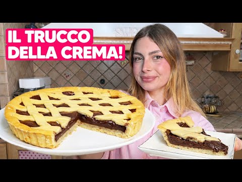 CROSTATA ALLA NUTELLA che resta MORBIDA: ricetta e trucchi per non far indurire la crema