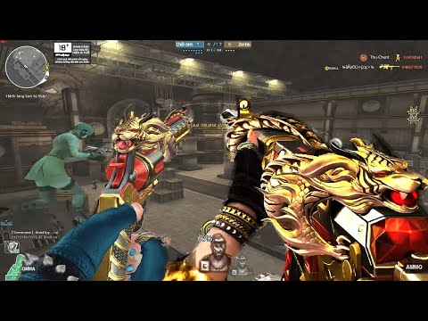 CrossfireVN 2.0 : QBZ03 Royal VIP - Hero Mode X - BY RUA NGAO Zombie V4