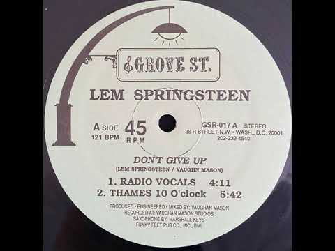 Lem Springsteen - Don't Give Up (Thames 10 O'Clock)