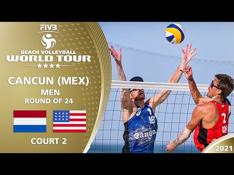 Brouwer/Meeuwsen vs. Gibb/Crabb - Full Match | 4* Cancun 2021 #1