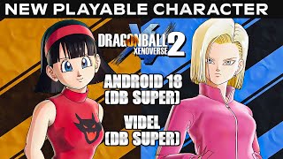 NEW DLC 17 DBS ANDROID 18 & DBS VIDEL OFFICIAL REVEAL! - Dragon Ball Xenoverse 2 Future Chapter 1