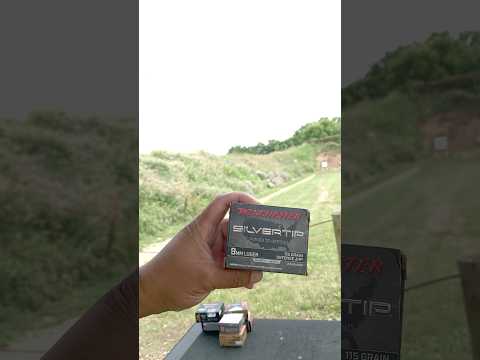 Winchester 9mm 115 gr Jacketed Hollow Point Silvertip Glock 17 #ammo #9mm #winchester #glock