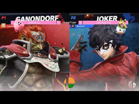 SSB India June Online Tournament - GRAND FINALS - LionHeart (Ganon) vs Botman (Joker)