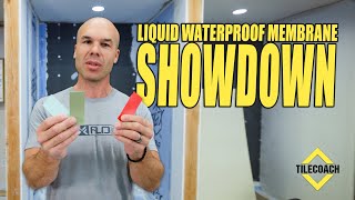 Which Liquid Membrane is BEST —Testing HydroBan vs. RedGard vs. Aqua Defense