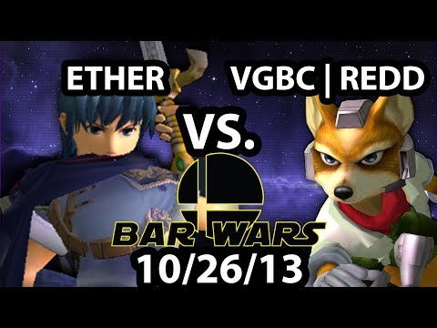 Bar Wars - Redd (Fox) Vs. Ether (Marth) - Bracket