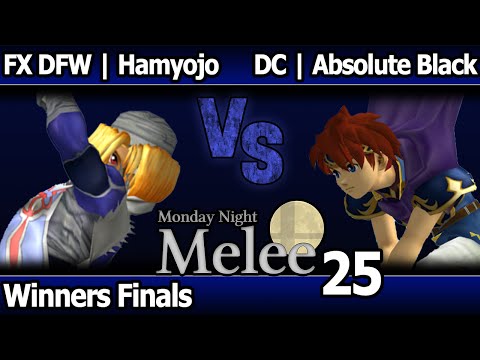 MNM 25 Melee - FX DFW | Hamyojo (Sheik) vs DC | Absolute Black (Roy) - Giant Melee Winners Finals
