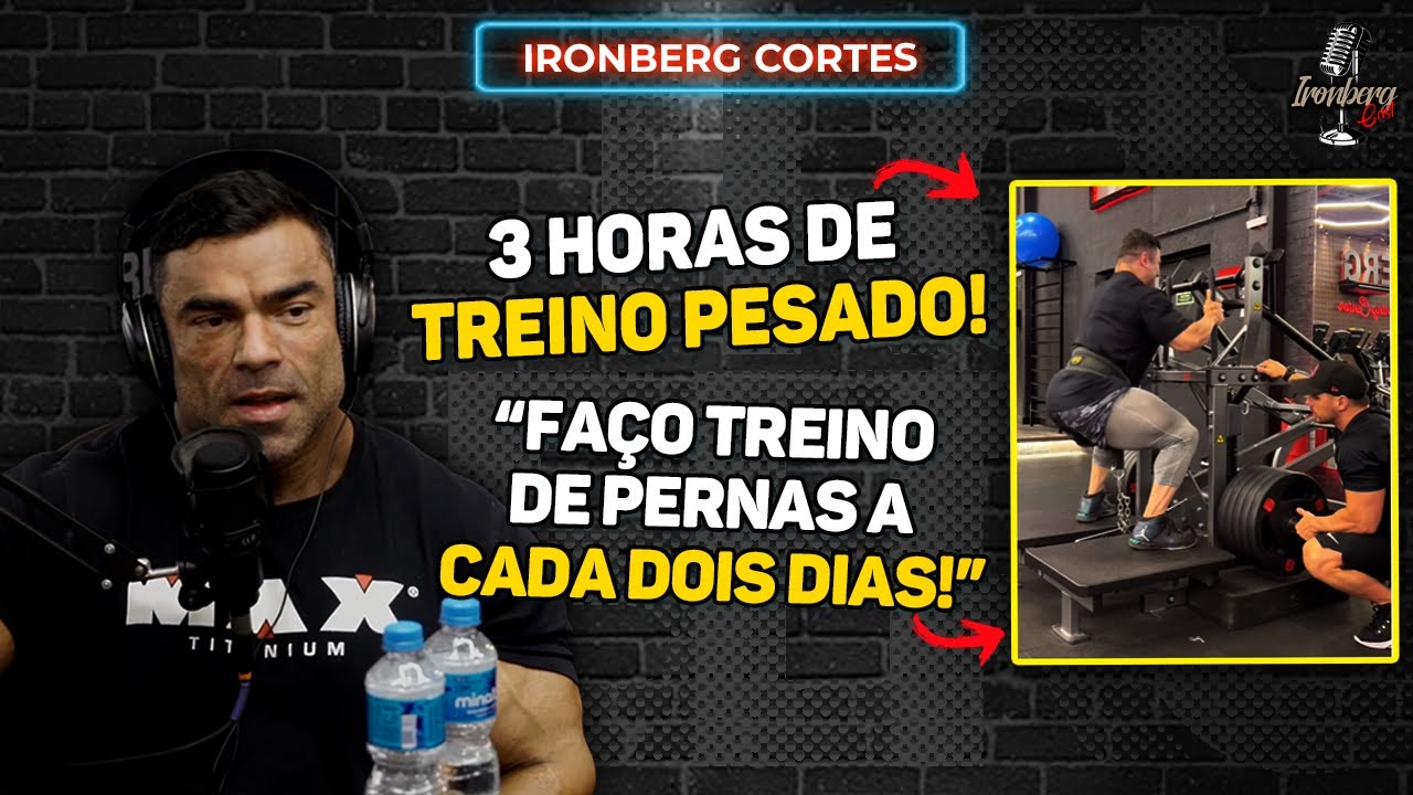 EDUARDO CORREA REVELA COM É A SUA DIVISÃO DE TREINO – IRONBERG PODCAST CORTES