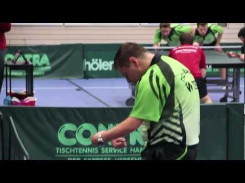 Tischtennis TSG Heilbronn: Jochen Wollmert VS. Martin Böger (HD)