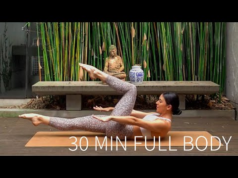 30 MIN FULL BODY WORKOUT | At-Home Pilates thumnail
