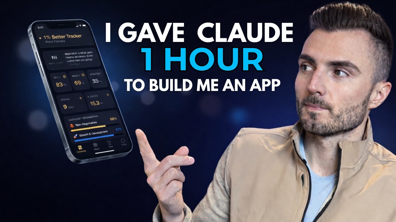 I Gave Claude Code 1 Hour to Build Me a Habit Tracker App (Here's What Happened)
