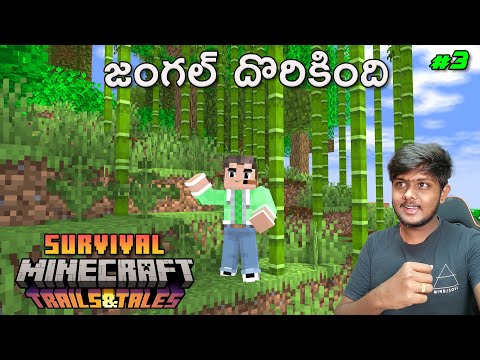 Found Jungle | 1.20 Survival | Minecraft In Telugu | GMK GAMER