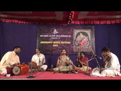 Ragam Tanam Pallavi - Raga Mohanam, Tisra Triputa Talam - Dr Padma Sugavanam SRLKM Bengaluru