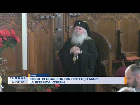 Corul Plugarilor din Finteușu Mare, la Biserica Iosefin