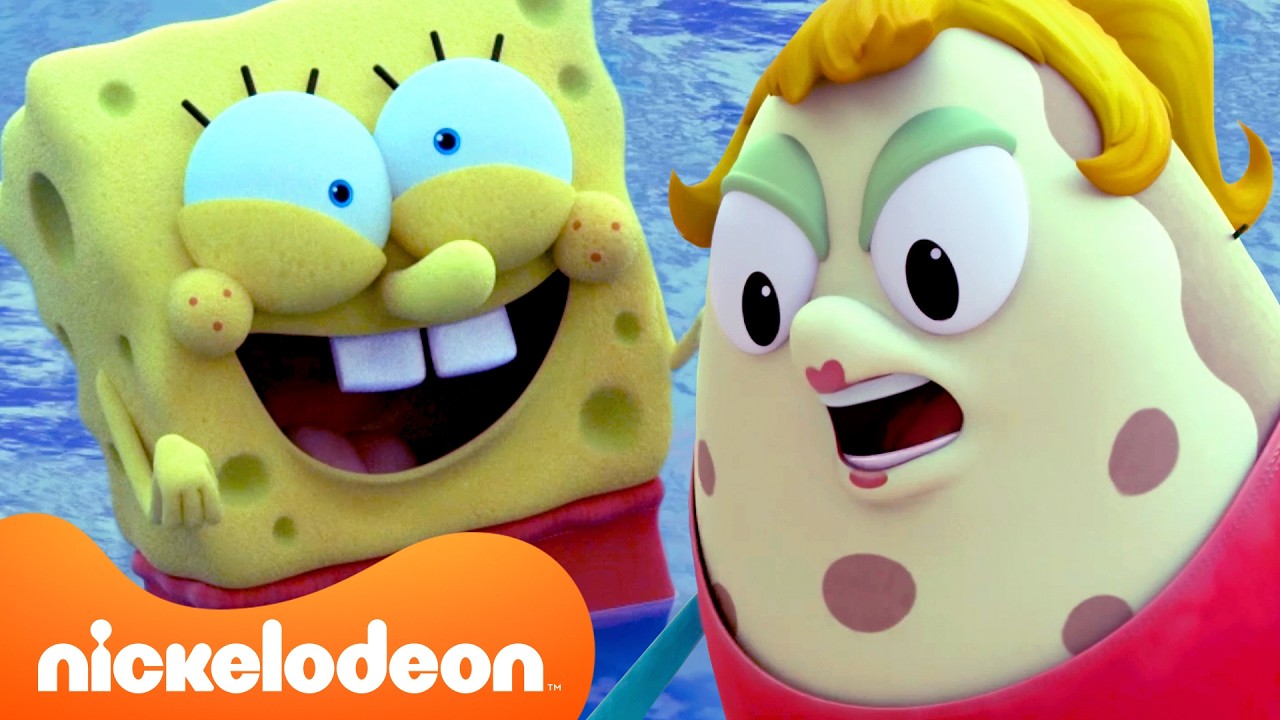 ساعة من وقوع سبونج بوب في المشاكل في معسكر كورال 🪼 | كامب كورال | Nickelodeon Arabia