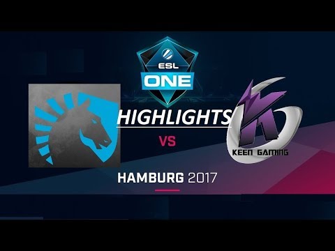 Liquid vs Keen Highlights epic game Miracle Invoker ESL ONE 2017